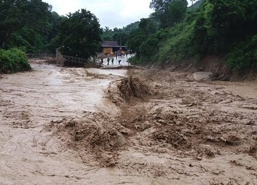 Điều tra các vùng có nguy cơ lũ ống, lũ quét