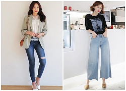 Giúp nàng chân ngắn ăn gian thêm cả "chục phân" chỉ với các kiểu quần jeans nữ sau