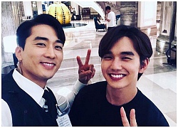 Hết làm Thế tử, đại gia, Yoo Seung Ho để đầu bổ luống trong phim mới của Song Seung Hun