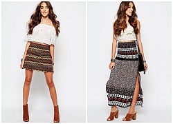 Học lỏm cách phối đồ với váy xòe nữ tính đúng chuẩn phong cách bohemian