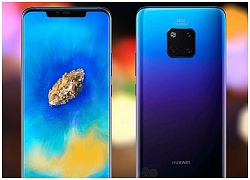 Huawei Mate 20 Pro bản màu xanh dương xuất hiện trên tàu điện ngầm