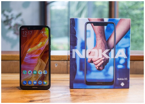 Mở hộp Nokia X5: smartphone tai thỏ giá rẻ, camera kép, USB-C