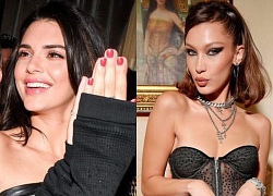 Quá xinh đẹp, Kendall Jenner làm lu mờ cả "nhân vật chính" Bella Hadid trong đêm tiệc