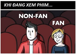 Sự khác nhau giữa fan của phim siêu anh hùng và khán giả bình thường