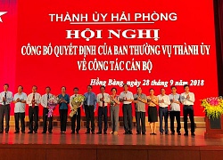 Thành ủy Hải Phòng công bố 2 lãnh đạo cấp quận mới