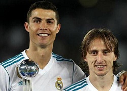 Thầy Ronaldo bất mãn vì Modric vơ vét danh hiệu