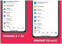 Vấn đề của màn hình iPhone XS Max: to, sướng nhưng còn nhiều app chưa được update