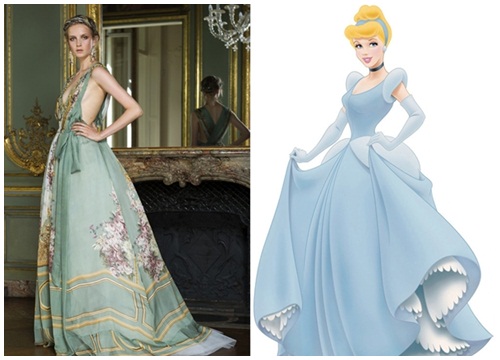 Váy áo Alberta Ferretti đẹp như công chúa Disney