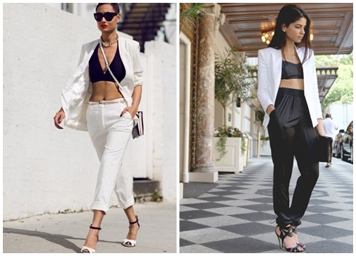 Bralette + Blazer - Ai nói gợi cảm không thể đi cùng thanh lịch?