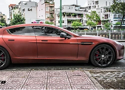 Dân chơi Sài Gòn đổi màu độc "nữ hoàng" Aston Martin Rapide