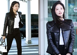 Đẳng cấp như Jennie (Black Pink) ra sân bay: Đơn giản nhưng vẫn đẹp hoàn hảo, sang chảnh như dự sự kiện