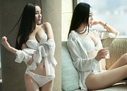 Hotgirl Trung Quốc gây sốt với bộ ảnh nội y siêu nóng bỏng