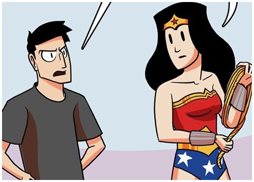 Khi Wonder Woman cãi nhau với Anti Fan