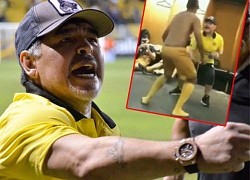 Maradona &#8216;xõa&#8217; tưng bừng với học trò