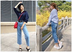 Mùa Thu Đông năm nay: Jeans lửng rách tua rua mới chịu