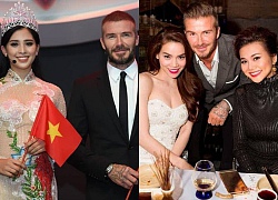 Những lần David Beckham "gây bão" khi sánh vai bên các mỹ nhân Việt đình đám