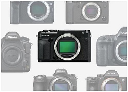 So sánh kích thước của Fujifilm GFX 50R với các máy ảnh khác