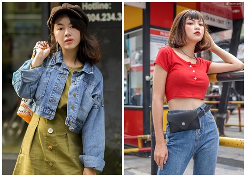 Street style 2 miền: mát trời nhưng các bạn trẻ vẫn diện crop top miết mải, "của đáng tội" trông lại quá xinh và chất