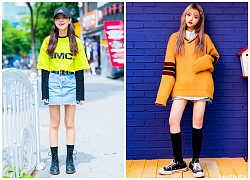 Street style Hàn tuần qua: Giầy thể thao lên ngôi những ngày trời trở lạnh