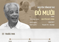 Tiểu sử cố Tổng Bí thư Đỗ Mười