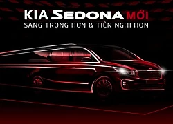 Xem trước Kia Sedona mới sắp ra mắt tại Việt Nam