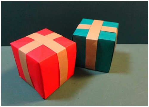 Cách làm hộp quà bằng bìa carton tặng qua sinh nhật