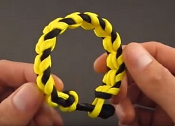 Cách làm vòng tay sinh tồn Paracord cực đẹp kiểu 2