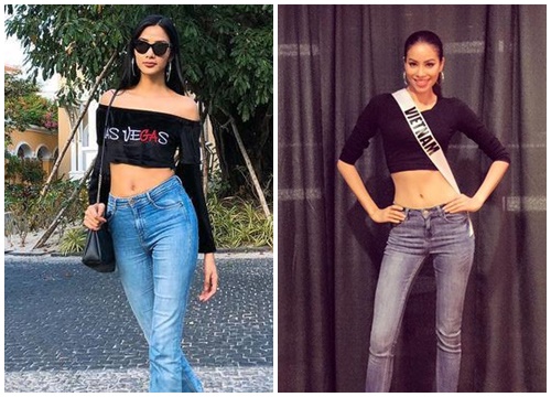 Cặp đôi áo crop top + quần jeans đang được hàng loạt mỹ nhân Việt lăng xê hết nấc, bạn ngại gì không thử