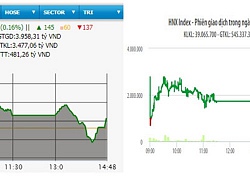 Cổ phiếu lớn phân hóa mạnh, hai sàn tăng nhẹ