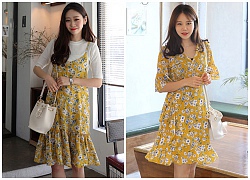 Đầm hoa vàng Mustard phủ sóng khắp mùa hè