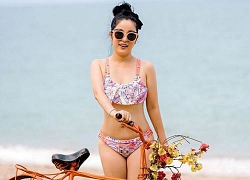 Danh hài Thúy Nga khoe vóc dáng nảy nở với bikini