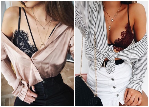 Mặc hở "văn minh" cùng item bralette gợi cảm