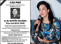 Mẹ chồng ca sĩ Thu Phương qua đời, sao Việt đồng lòng chia buồn