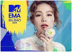 Minh Hằng đại diện Việt Nam tranh tài ở giải MTV EMA 2018