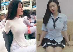 Những hot girl thế hệ 10x gây &quot;náo loạn&quot; giới trẻ nhờ vòng 1 &quot;khủng&quot;