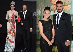 Những mỹ nhân Việt từng có dịp sánh vai cùng cựu danh thủ David Beckham