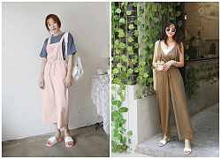 Phiên bản jumpsuit vải thô 2018 "đốn tim" hội chị em