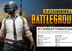 PUBG Corp xác nhận sắp ra mắt một phiên bản Made in Thái Lan giá rẻ