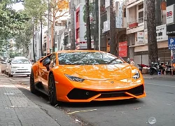 Sài Gòn: Lamborghini Huracan màu cam thứ 2 về Việt Nam "tái xuất giang hồ"