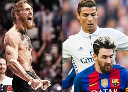 Sốc: McGregor đánh Khabib 1 trận bằng Messi - Ronaldo "cày" 1 năm