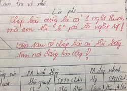 Thấy đứa học dốt tiếng Anh bất ngờ được điểm cao, cô giáo để lại lời nhắn khiến nhiều người giật thót tim