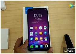 Vivo Z3i với màn hình "giọt nước" xuất hiện trong video mở hộp