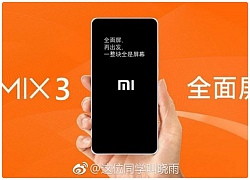 Xiaomi Mi Mix 3 sẽ được ra mắt vào ngày 15/10