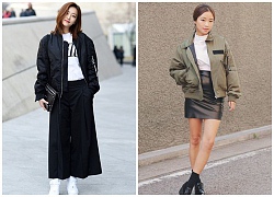 10 cách phối đồ với áo bomber nữ cực đẹp theo phong cách Hàn Quốc