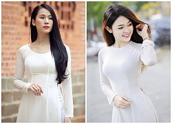 1001 kiểu áo dài đi học đẹp duyên dáng cho học sinh năm 2018