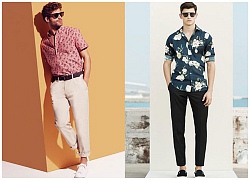 Áo sơ mi họa tiết nam đẹp cực kỳ phong cách