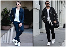 Chất ngất với kiểu phối đồ cùng Sneaker cho chàng
