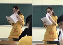 Cô giáo đeo kính giảng bài cực xinh ai cũng đòi 'infor', CĐM khui ra ảnh đời thường bất ngờ chống sốc không kịp