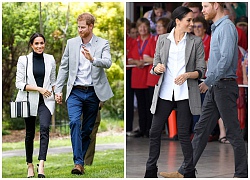 Công nương Meghan Markle phối 5 bộ đồ chỉ với một chiếc quần jeans