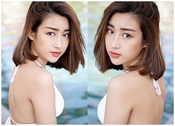 Cuối cùng, Đỗ Mỹ Linh cũng chịu khoe ảnh 'cởi đồ' gợi cảm đến thế